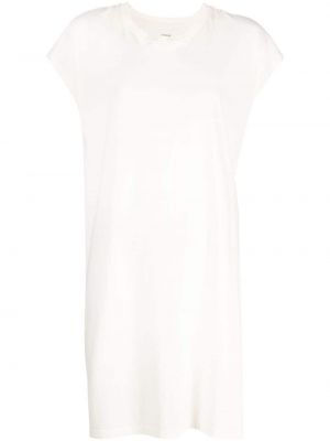 Biała sukienka mini Lemaire