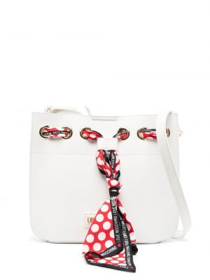 Crossbody väska Love Moschino vit