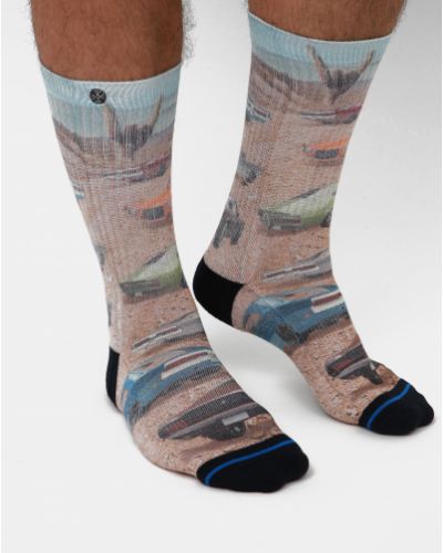Ponožky Xpooos béžové