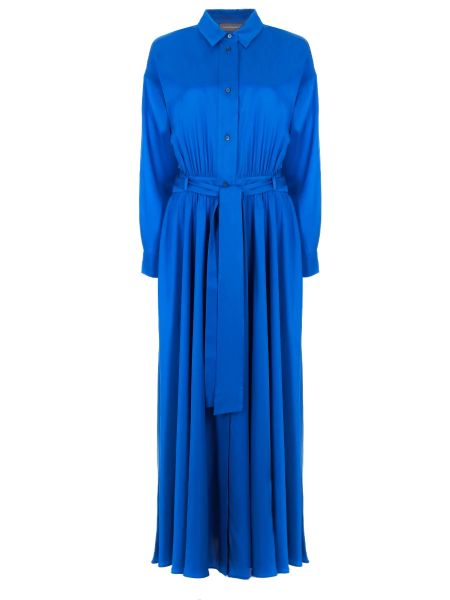 Однотонное платье Lorena Antoniazzi синее