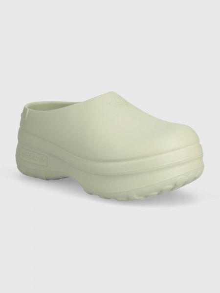 Cipele s platformom Adidas Originals zelena