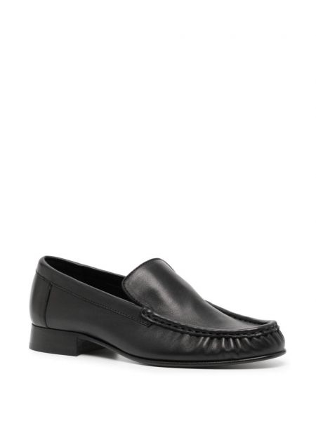 Kožené loafers Giaborghini černé