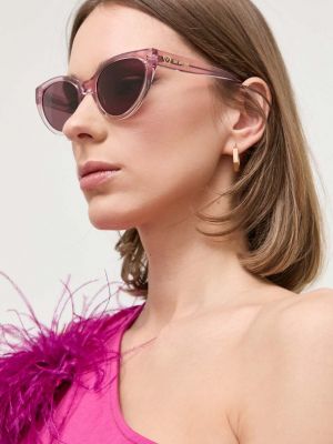 Слънчеви очила Love Moschino розово