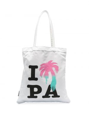 Nakupovalna torba Palm Angels siva