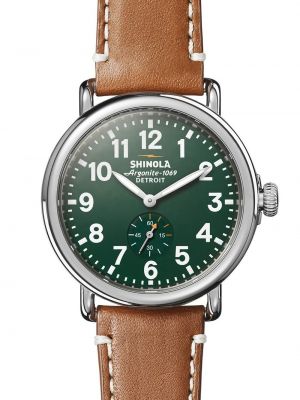 Armbanduhr Shinola grün