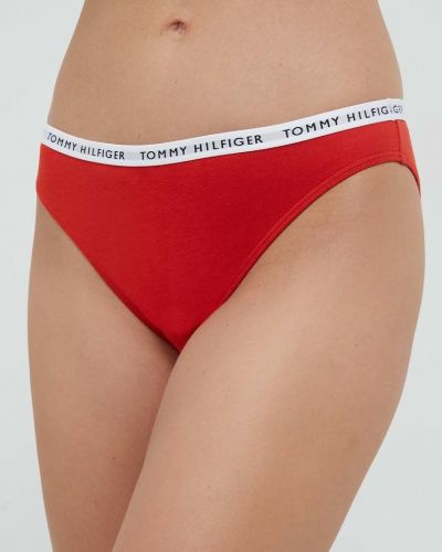 Kalhotky Tommy Hilfiger 3-pack béžová barva