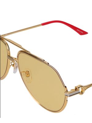 Okulary przeciwsłoneczne Casablanca złote