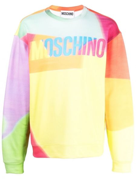 Sweatshirt Moschino gul