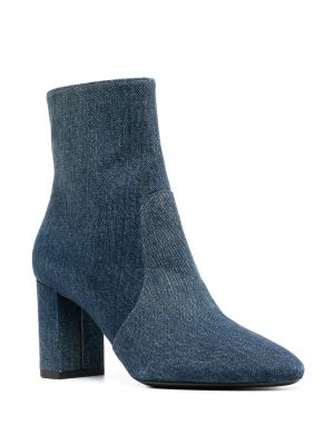 Ankle boots Saint Laurent blau