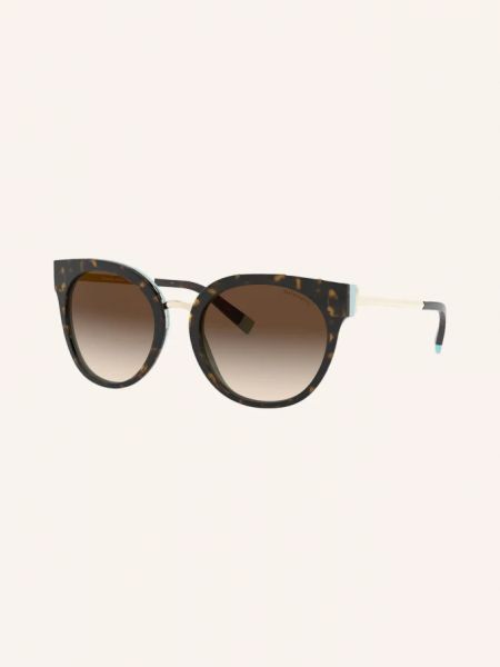 Очки солнцезащитные Tiffany & Co коричневые