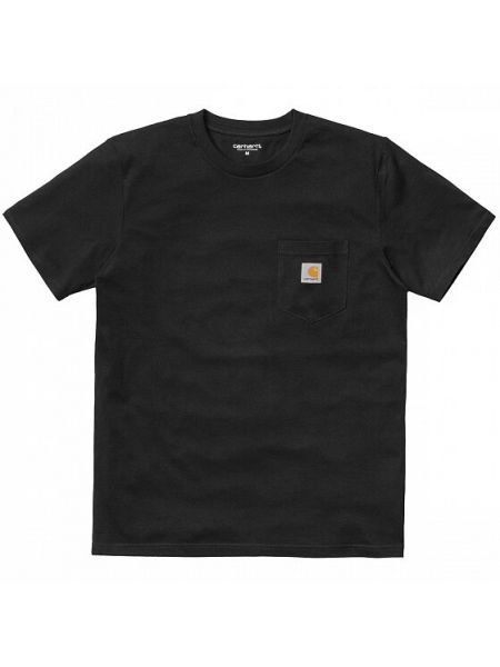 Футболка CARHARTT WIP S/S Pocket T-Shirt  2020 - Черный