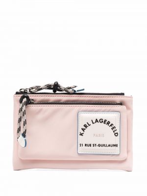 Bolsa de viaje Karl Lagerfeld rosa