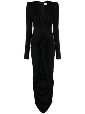 Večernja haljina Alexandre Vauthier crna