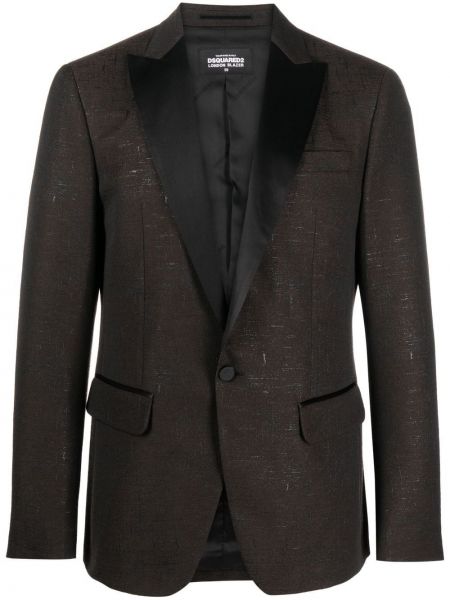 Lang blazer Dsquared2 brun