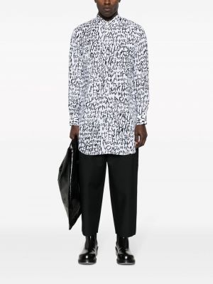 Koszula z nadrukiem w abstrakcyjne wzory Comme Des Garcons Homme Plus