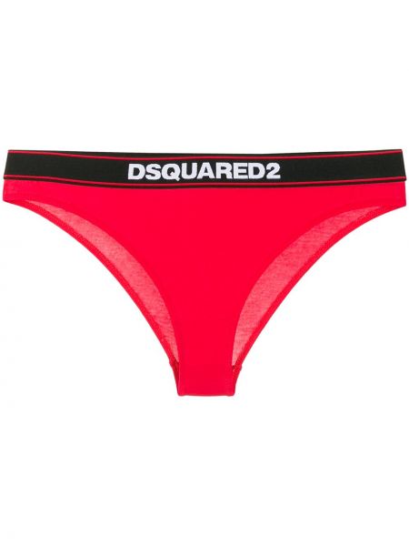 Nohavičky Dsquared2 červená