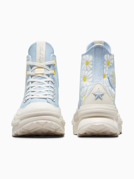 Csillag mintás sneakers Converse kék