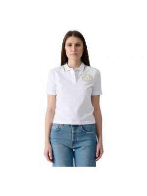 Top Versace Jeans Couture biały