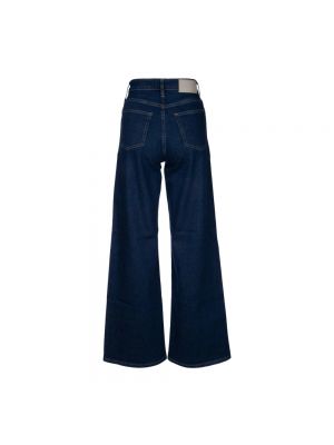 Spodnie Calvin Klein niebieskie