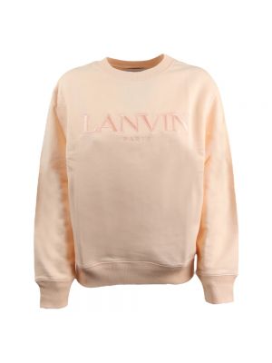 Bluza dresowa Lanvin różowa