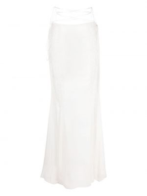 Suknja s čipkom Kiki De Montparnasse bijela