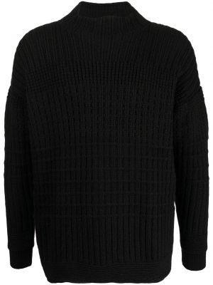Volneni pulover Toogood črna