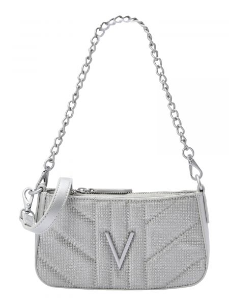 Crossbody táska Valentino ezüstszínű