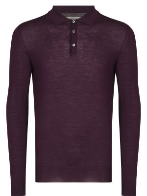 Пуловер Corneliani фиолетовый