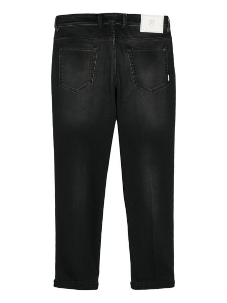 Jeans skinny taille basse Pt Torino noir