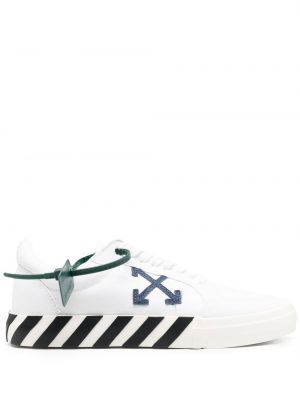 Canvas sneakers Off-white hvit