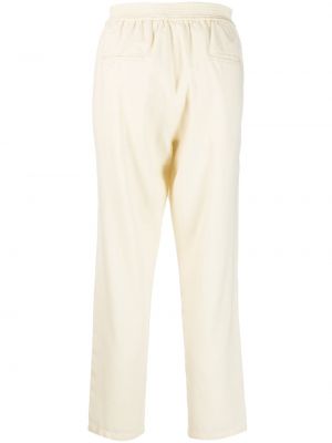 Pantalon droit en laine Bonsai beige