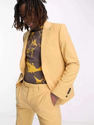 Пиджак Twisted Tailor желтый