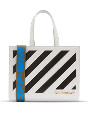 Shoppingbag Off-white hvit