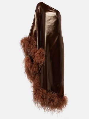 Vestido largo Taller Marmo marrón