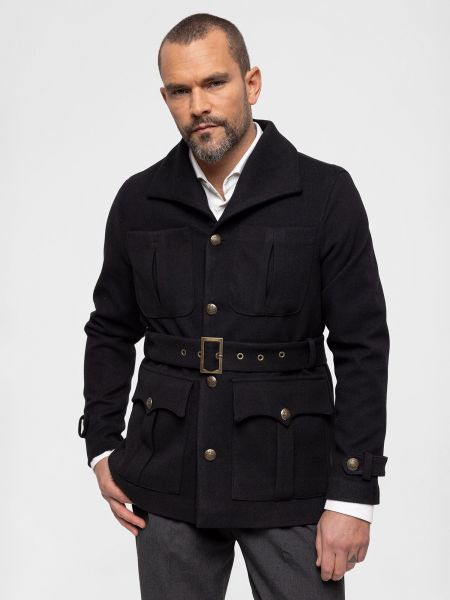 Manteau mi-saison Antioch noir