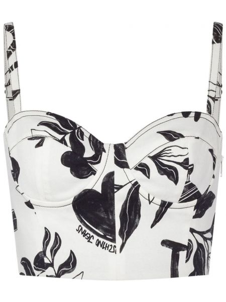 Sutien cu imagine Moschino Jeans