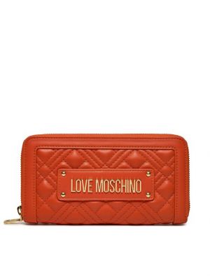 Portefeuille Love Moschino orange