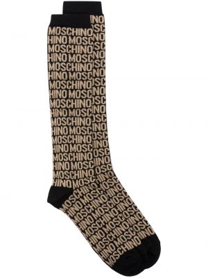 Жакардови чорапи Moschino