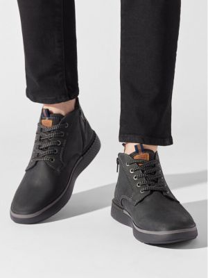 Kotníkové boty Wrangler šedé