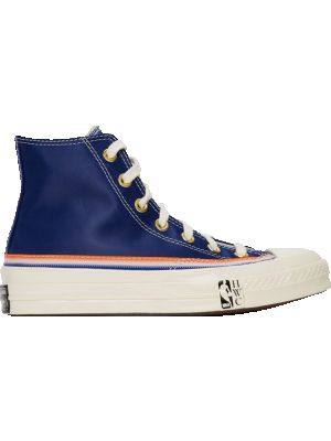 Пуховые кроссовки Converse синие