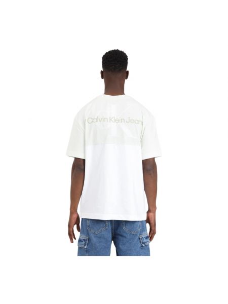 Camiseta con bordado Calvin Klein Jeans