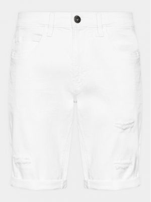Shorts en jean Indicode blanc