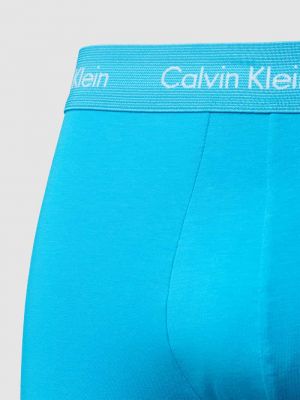 Bokserki slim fit Calvin Klein Underwear błękitne