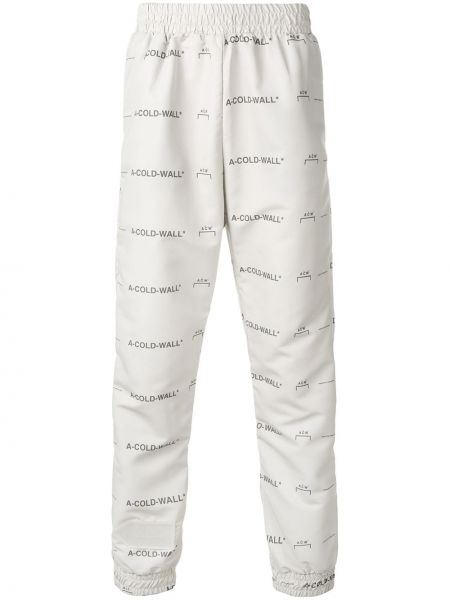 Pantalones de chándal con estampado A-cold-wall*