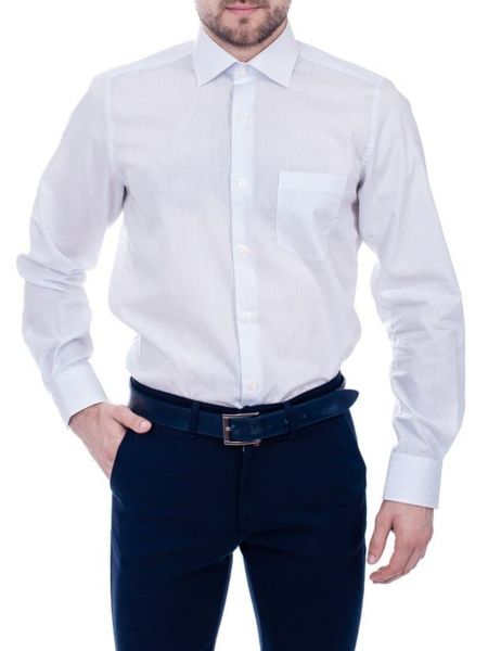 Рубашка с длинным рукавом Pierre Cardin белая