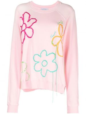 Geblümt sweatshirt Mira Mikati pink