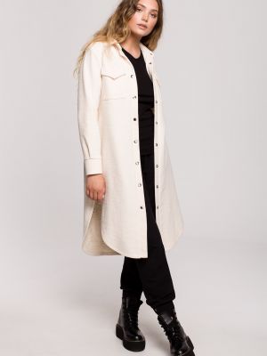 Παλτό Bewear λευκό