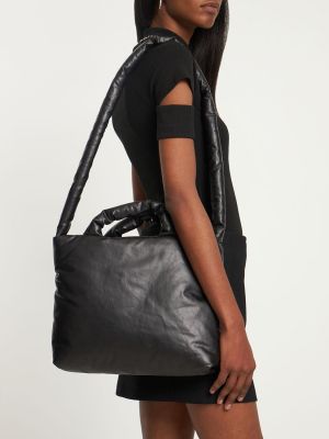 Bavlnená nákupná taška Kassl Editions čierna