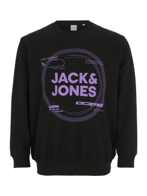 Mikina Jack & Jones Plus čierna