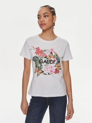 T-shirt Gaudi bianco